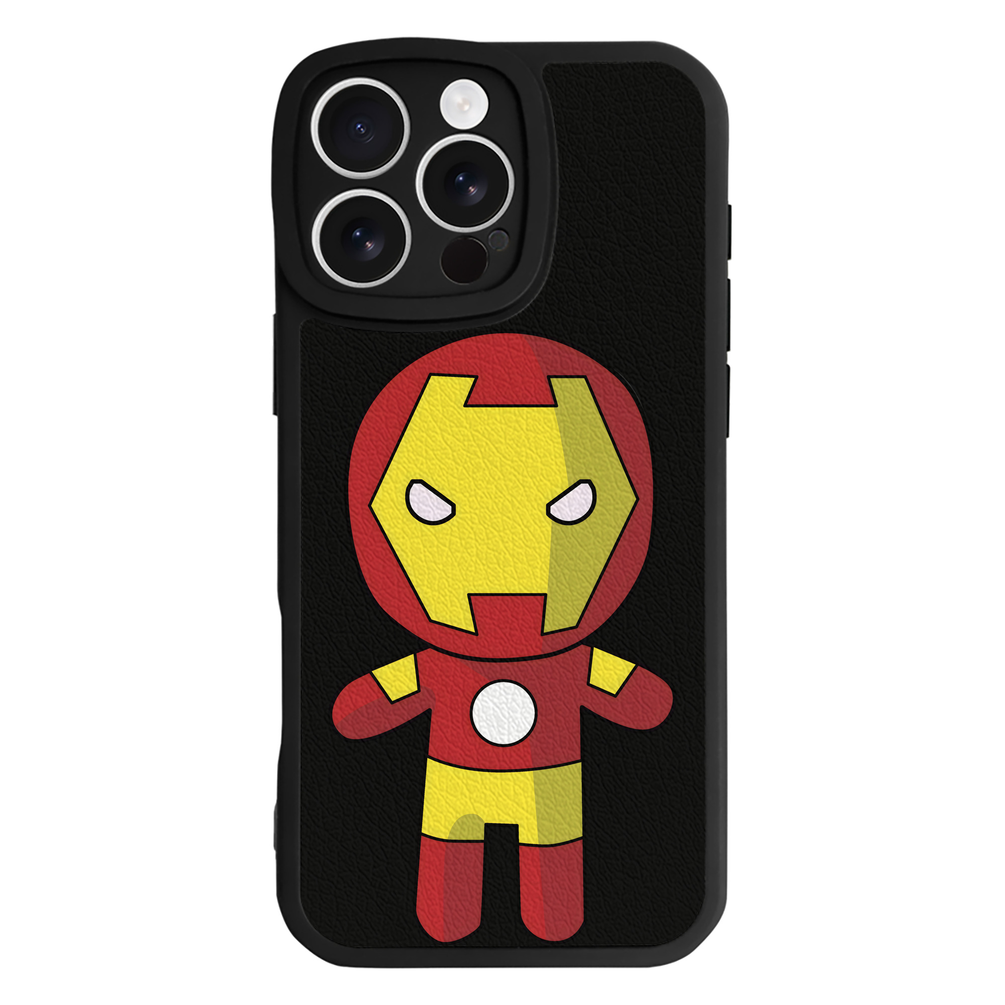 （画像用） アベンジャーズ The Avengers 【iPhone 16シリーズ対応】シリコンスマホケース（レザー調） 材質：シリコン